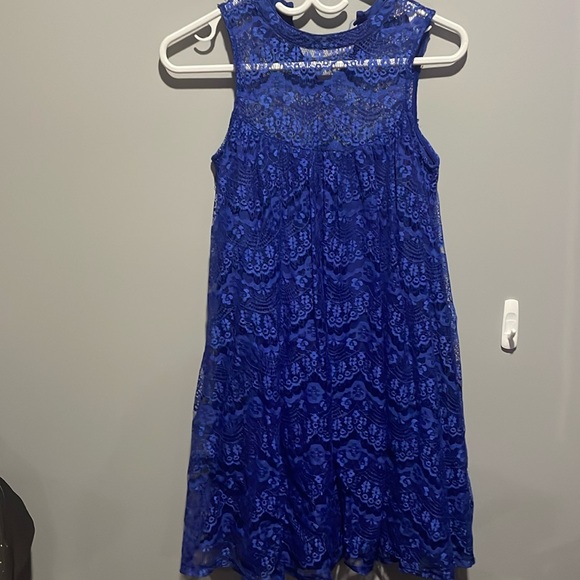 Rebellion Dresses & Skirts - Rebellion blue dress size small